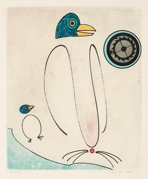 342. Max Ernst, Untitled, from: "Oiseaux en peril".