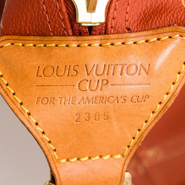 Louis Vuitton, A America's Cup Canvas Boston Bag.