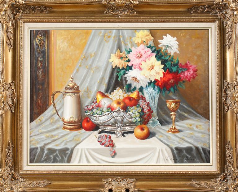 BELA BALOGH, olja på duk, signerad.