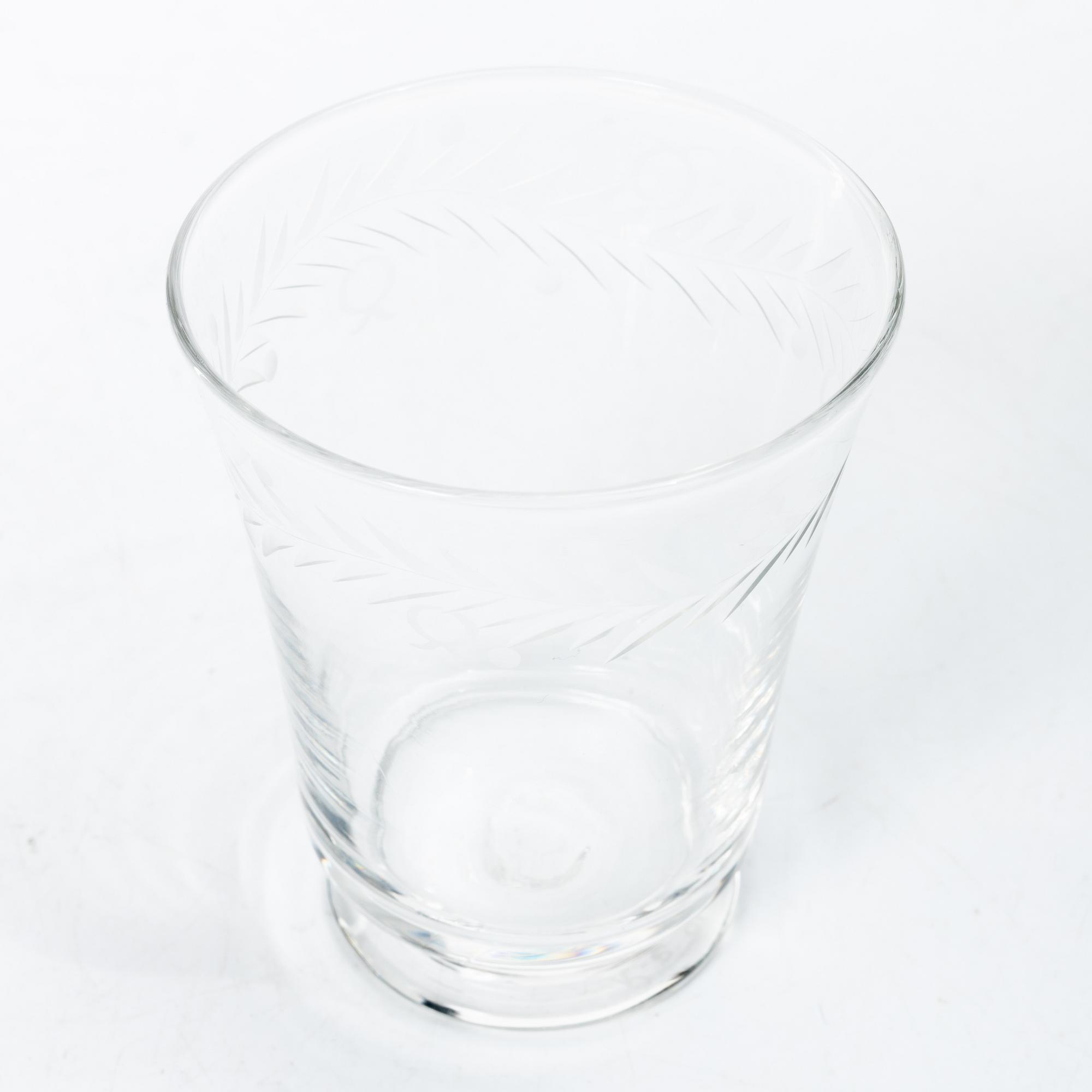 Glass service, 8 pieces, Reijmyre.