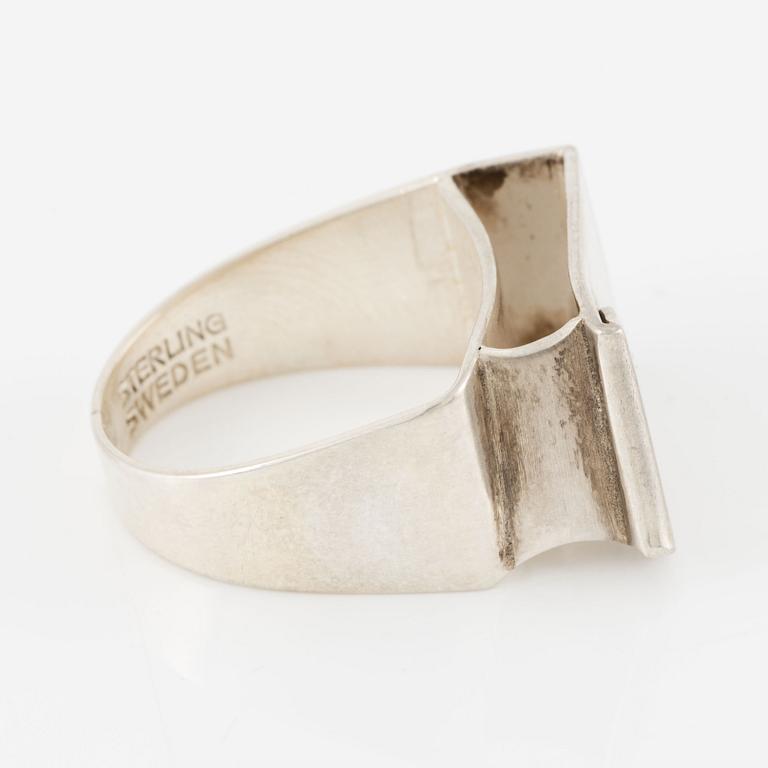 Birger Haglund, ring, sterling silver.