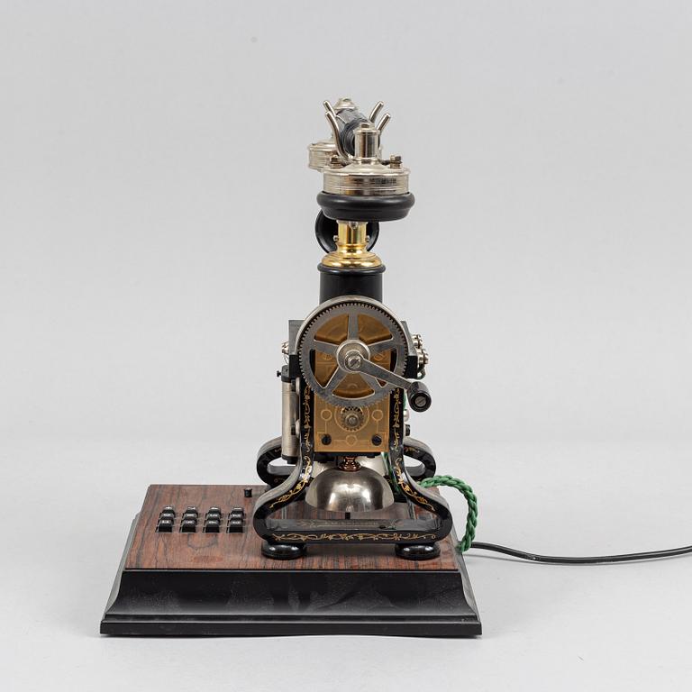 A 1990s table telephone "Taxen" by LM Ericsson.