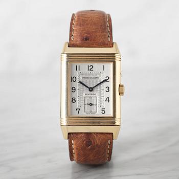 20. JAEGER-LeCOULTRE, Reverso Duo, "Night & Day", armbandsur, 26 x 36,5 (42,5) mm.