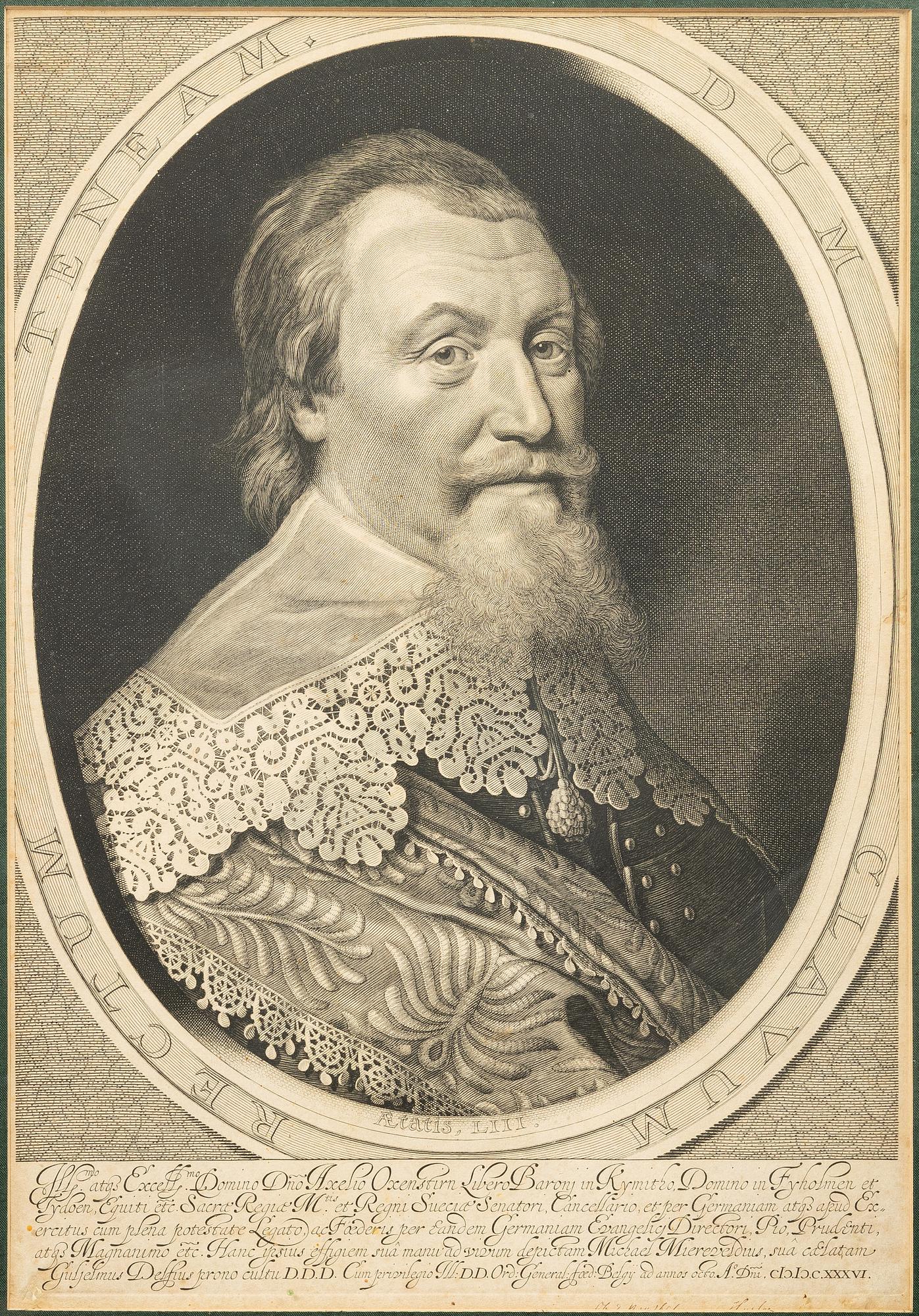 A set of three memorabilia of the Swedish baroque period, 17th/19th century.