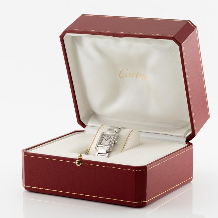 Cartier, Tank Francaise, ca 2000.