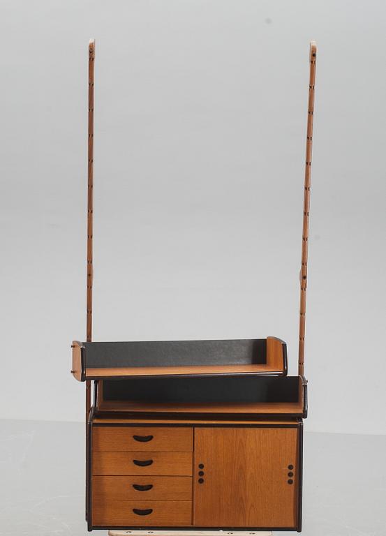 HYLLSEKTION, 5 delar, 1950/60-tal.