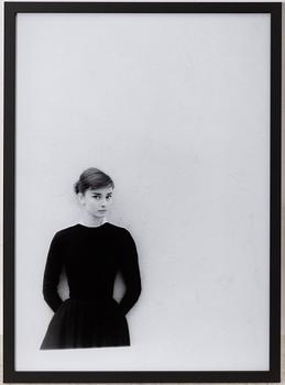 Per-Olow Anderson, "Audrey Hepburn photographed on the set for War and Peace, 1955".