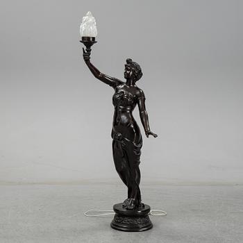 A floor lamp, second half of the 20th century.