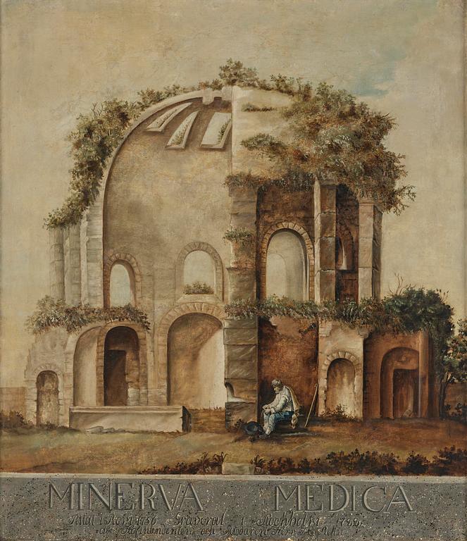 Carl Magnus Berggren, "Minerva Medica" (After J E Rehn 1717-1793).