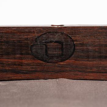 Ib Kofod-Larsen, a rosewood "Elizabeth" easy chair, cabinetmakers Christensen & Larsen, Denmark, 1950s-60s.