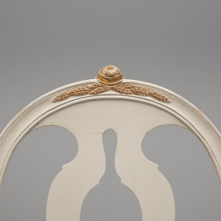 STOLAR, 5 st, gustaviansk stil, 1900-talets slut.