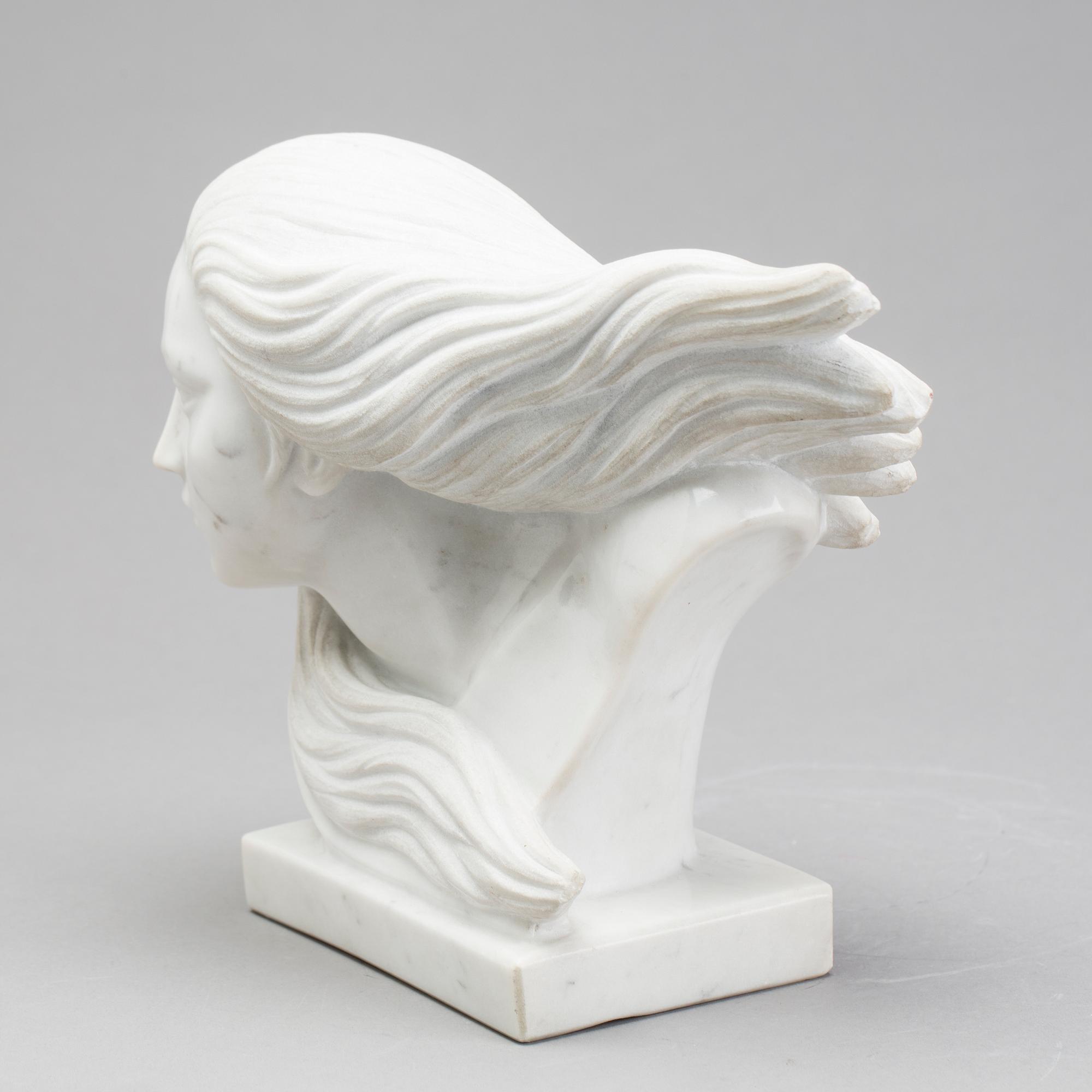 SKULPTUR, marmor.