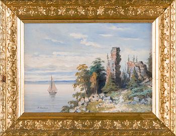 Johan Knutson, Rannikkonäkymä.