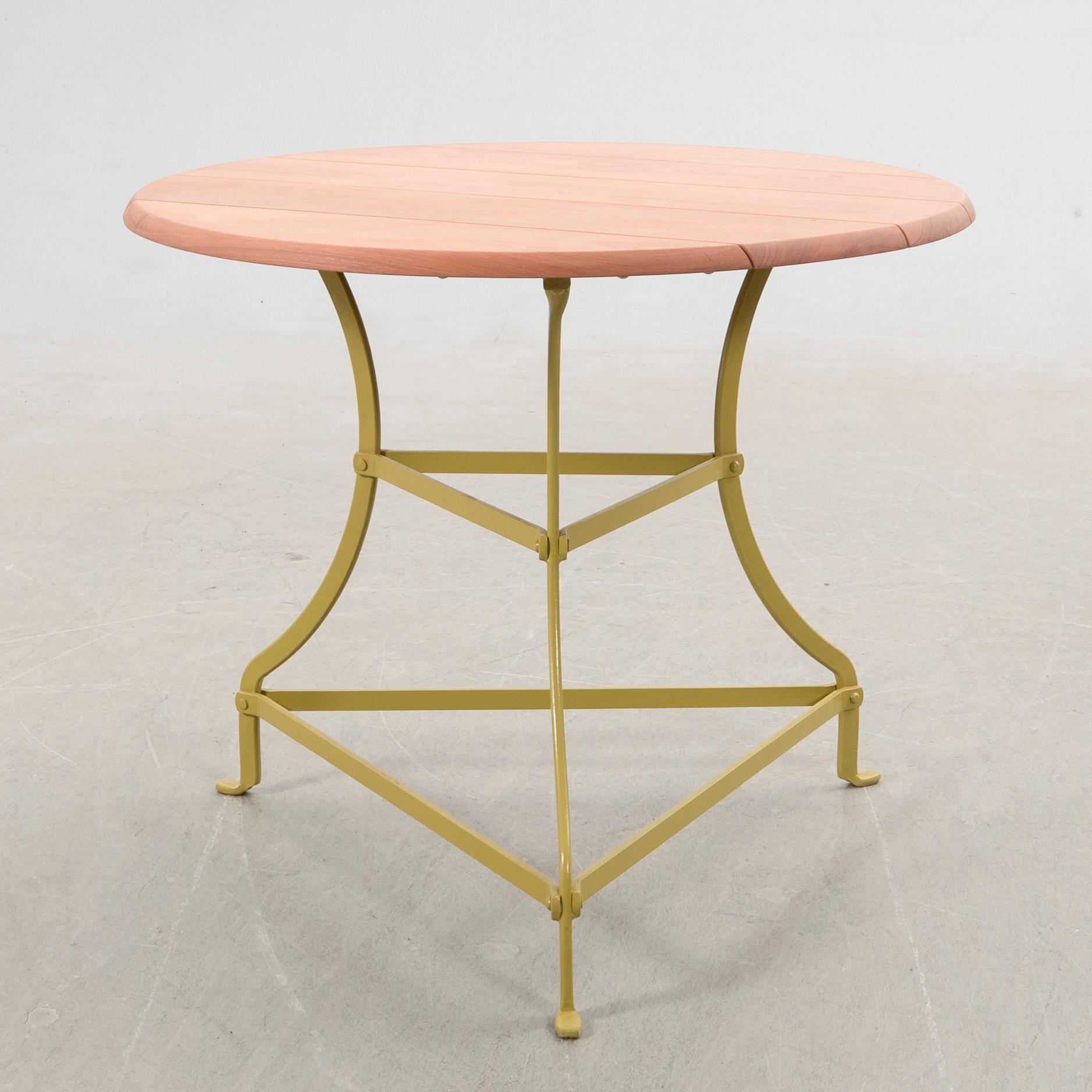 Garden table "Café" Hope 2000s.