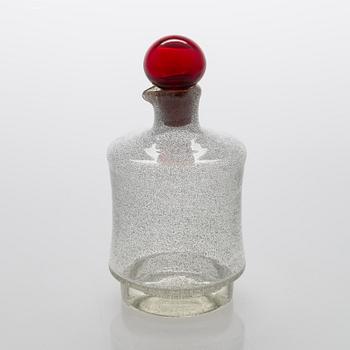 Tamara Aladin, A 'Star' glass carafe,  Riihimäen Lasi, 1963-65.