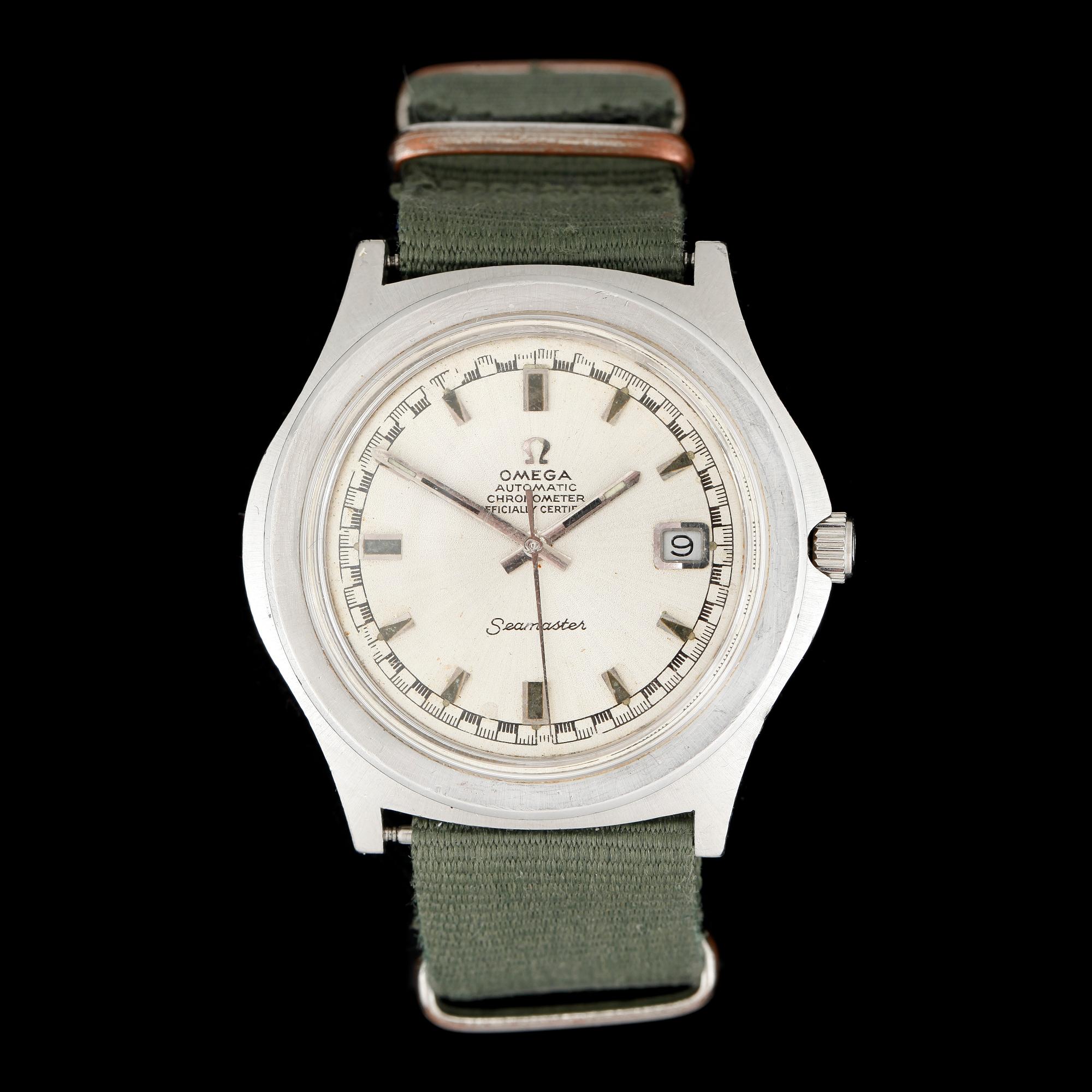 ARMBANDSUR, herr, Omega, Seamaster, Chronometer, automatisk, ref 168.050, cal 564, stål, 1970-tal.
