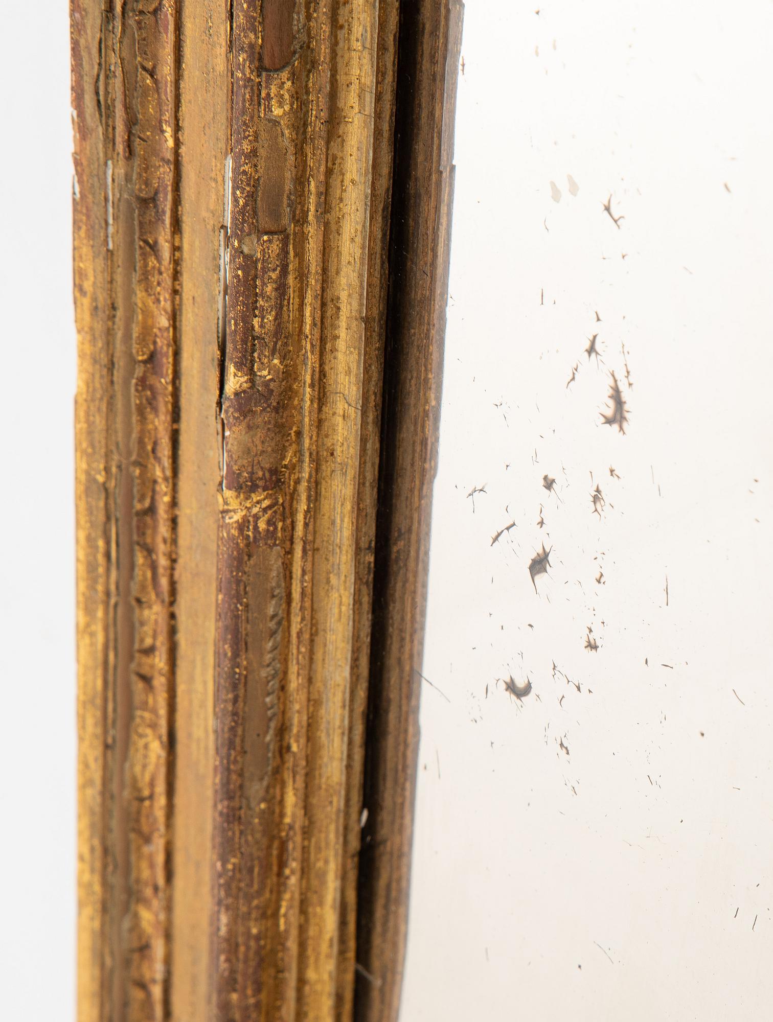 A Gustavian mirror, 1770's.