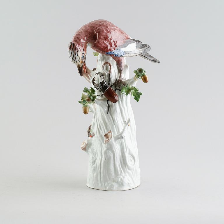 FIGURIN, porslin, Meissen, sannolikt 1800-tal.