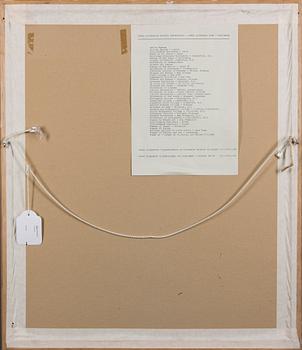 JAMES COIGNARD, etsning och carborundum med kollage, signerad och numrerad 12/90.