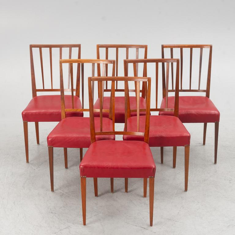 Josef Frank, six model 815 chairs, Svenskt Tenn.