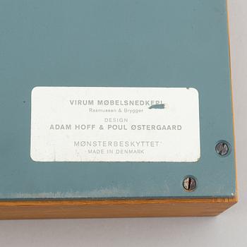 A clothes hanger by Adam Hoff & Poul Östergaard, Virum Möbelsnickeri, Denmark, mid 20th.