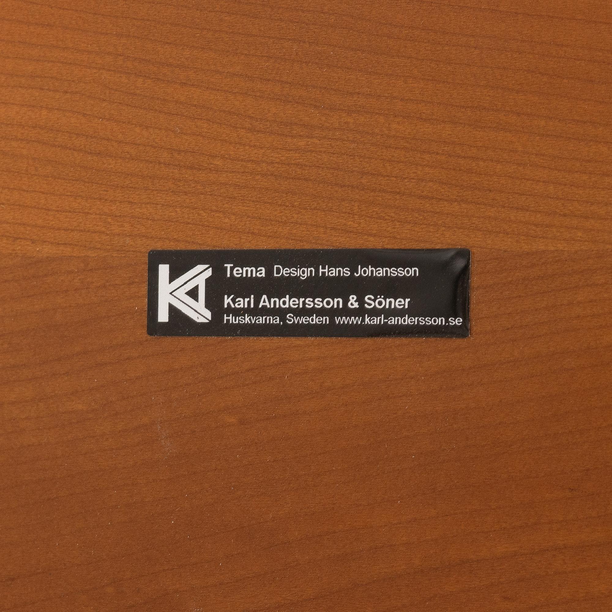 Hans Johansson, a ' Tema' coffee table, Karl Andersson & Söner, Huskvarna.