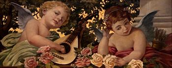 436. Leopold Löffler, MUSIIKIN ALLEGORIA.