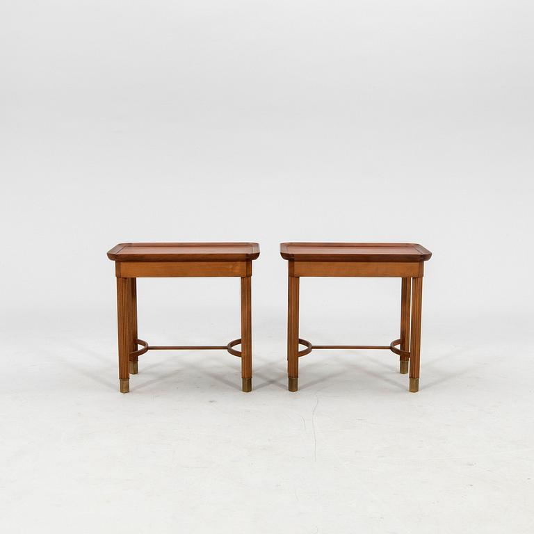 Side table 1 pair late 20th century.