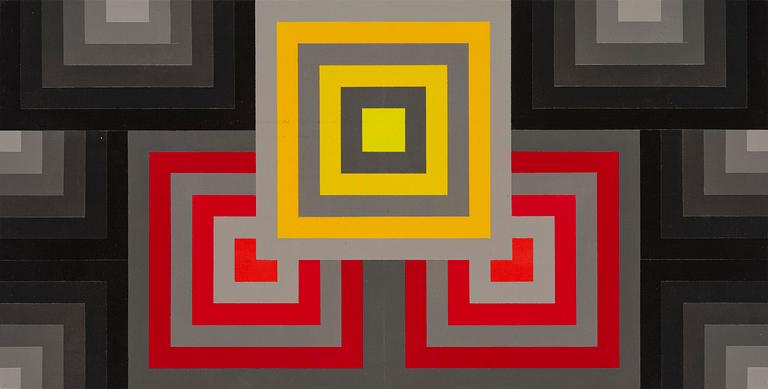 John-Erik Göransson, "Sex steg. Skuggor, Shadow" No 2. variabel 7.
