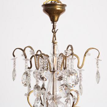 Chandelier, Rococo style, 20th century.