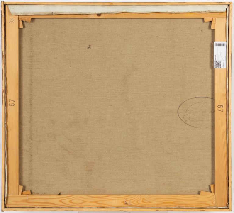 Bertram Schmiterlöw, olja på duk, signerad.