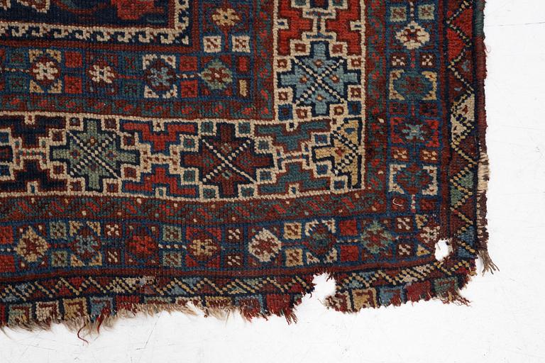 Matta, antik Shiraz/Khamseh, ca 305 x 230 cm.