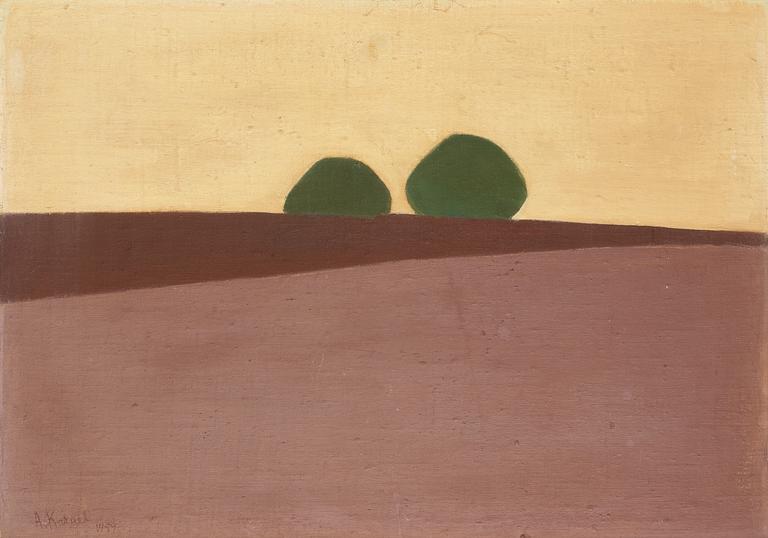 Axel Kargel, "Åkertegar" (Fields).