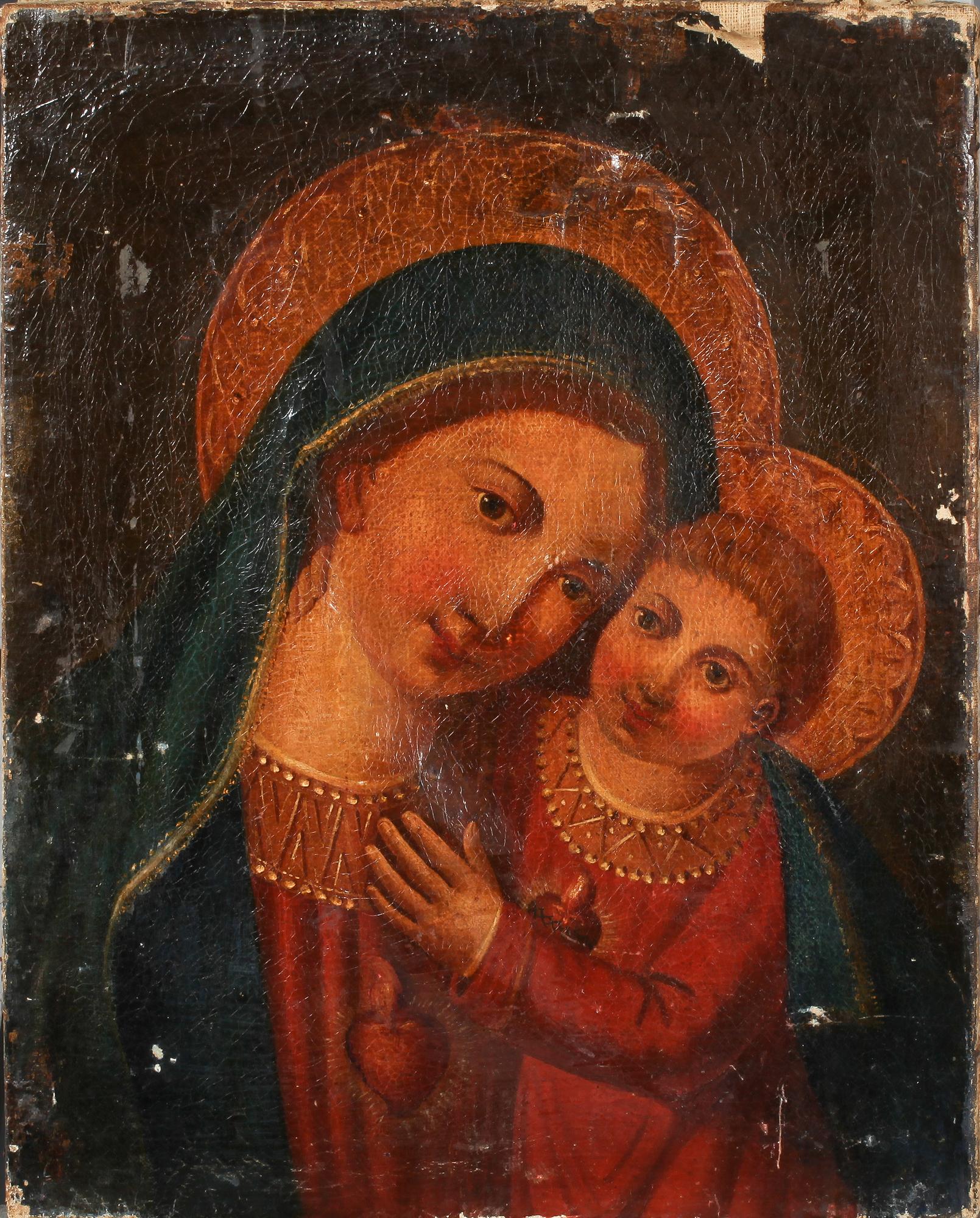 OKÄND KONSTNÄR, olja på duk, 1800-tal.