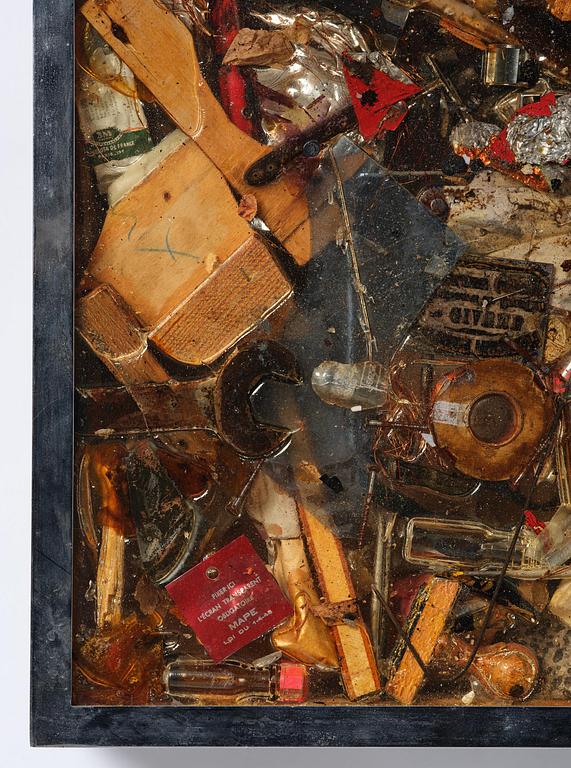 Arman (Armand Pierre Fernandez), "Poubelle d'Atelier".
