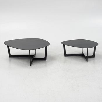 Ernst & Jensen, two 'Insula' coffee tables, Erik Jørgensen Møbelfabrik A/S, Denmark. Designed in 2009.