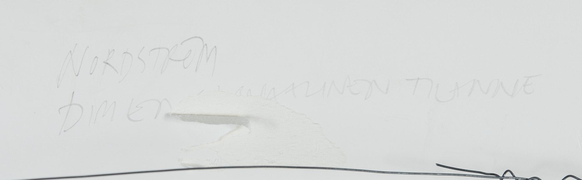 Lars-Gunnar Nordström, "Dimensionell situation".
