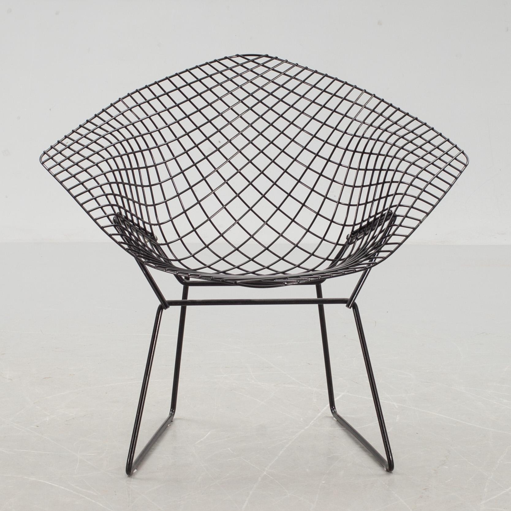FÅTÖLJ, "Diamond", Harry Bertoia.
