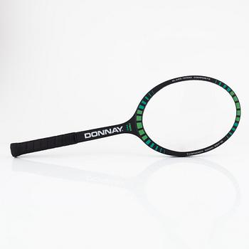 Tennisracket, Signerad Björn Borg. Donnay, speciellt framtaget Fiber Pro, 1982/83.