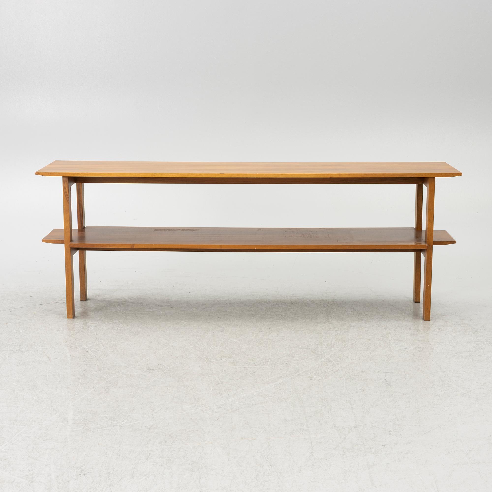 Josef Frank, library table, model B 648, Svenskt Tenn, before 1985.