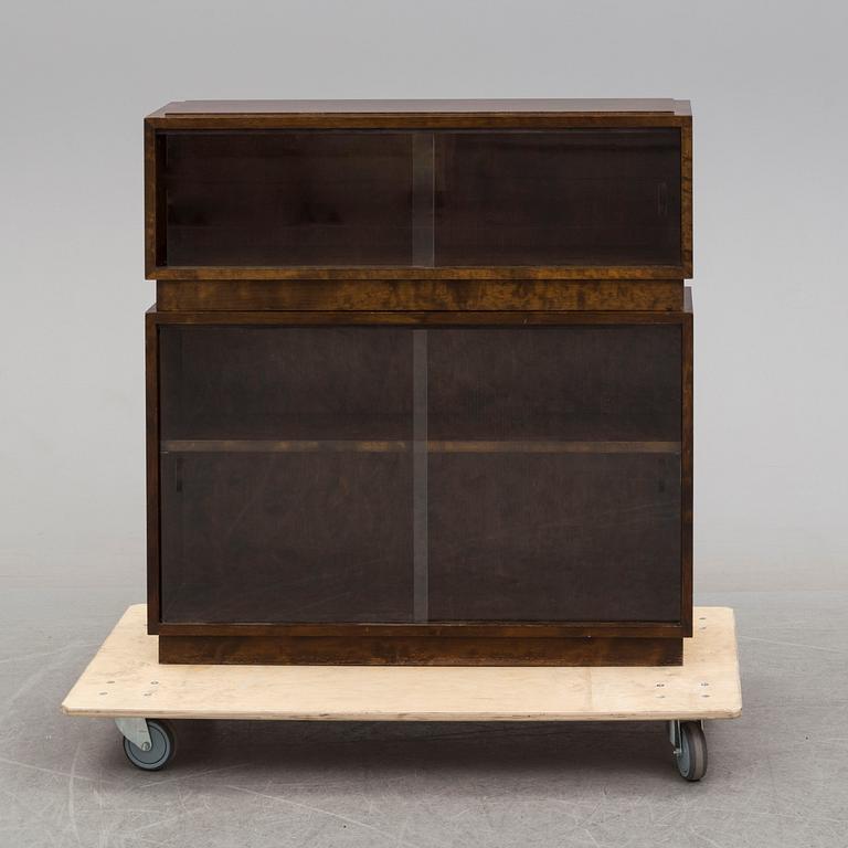 AXEL EINAR HJORTH, a stained birch 'Typenko' bookcase from Nordiska Kompaniet, 1935.