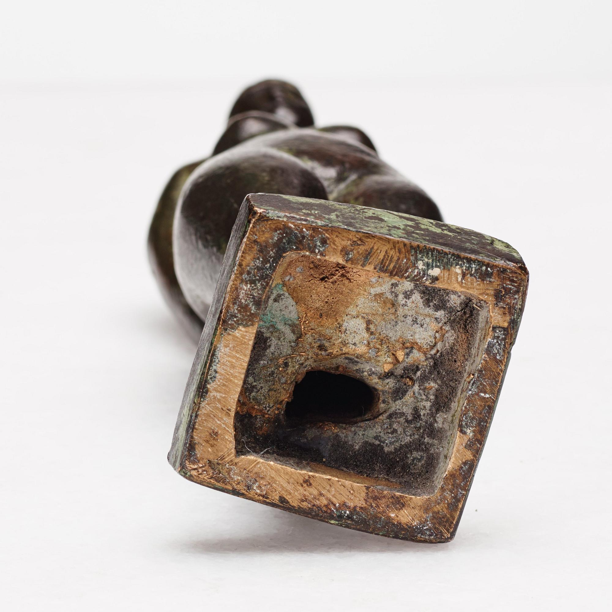 THURE THÖRN, bronze  sculpture, signed T. Thörn.