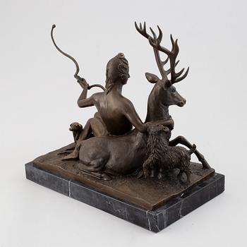 Ponce Jacquiot, efter, skulptur, brons.