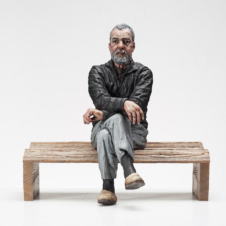 Sean Henry, "Maquette for John (Seated)".