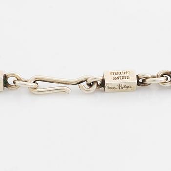 Wiwen Nilsson, collier, förgyllt silver, stavar och ringar.