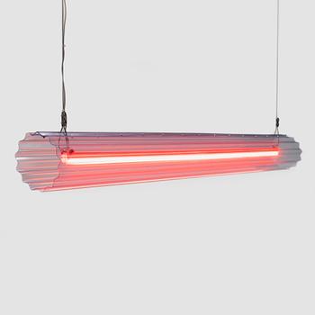 Stamuli, a ceiling lamp, Greenhouse Bar for Stockholm Furniture Fair 2024.