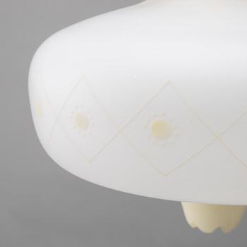 A ceiling lamp, Swedish Modern, 1940s/50s.