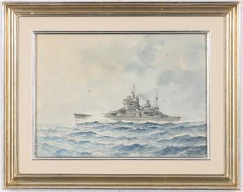 Eric Erskine Cambell Tufnell, H M battleship "King George V".