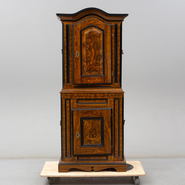 A mid 18th Century painted cabinet.