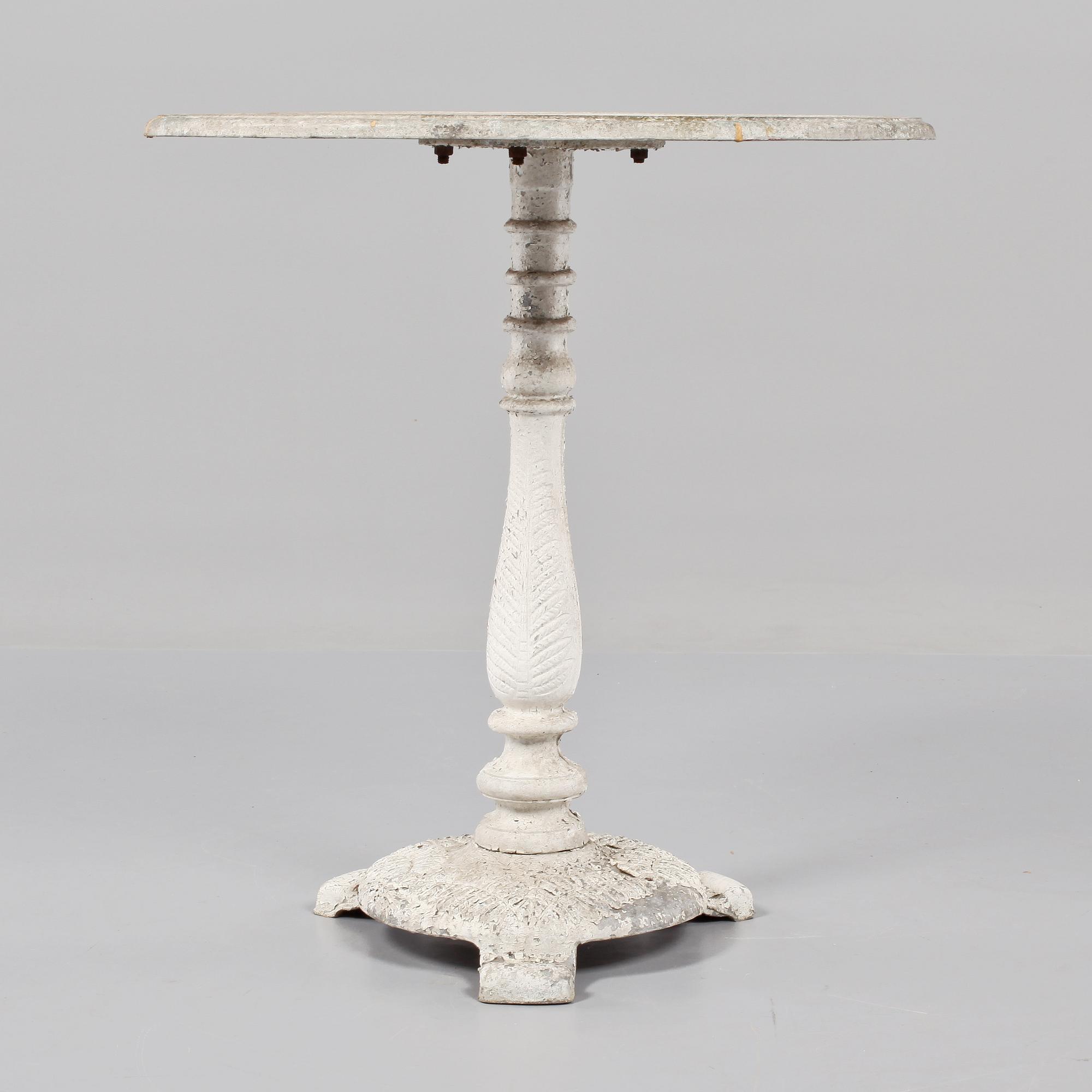 TRÄDGÅRDSBORD, 1900-talets andra hälft.
